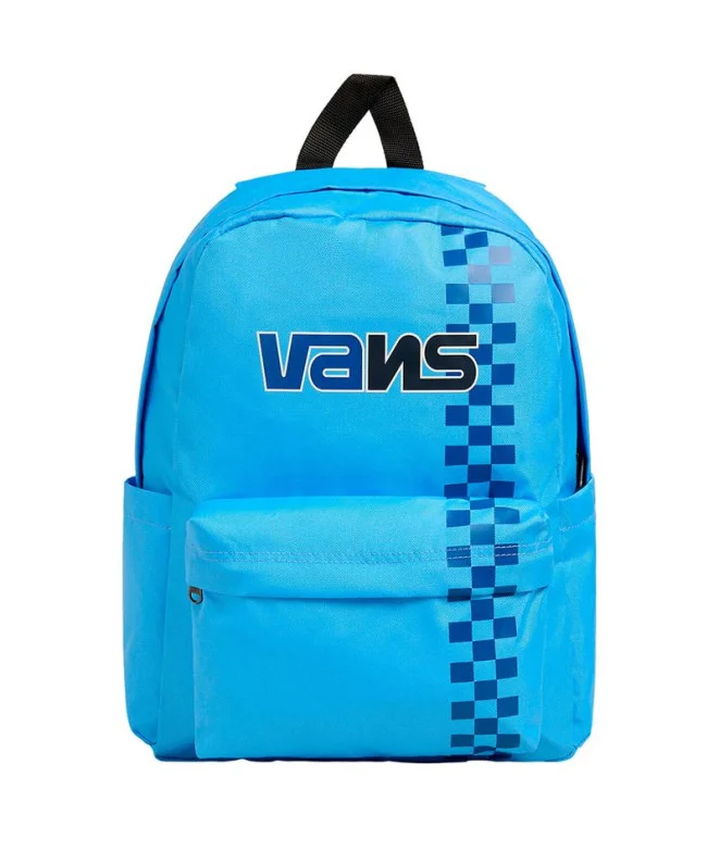 mochila vans old skool grom azul vn000h56ena1 unisex 39x28x10cm aprox