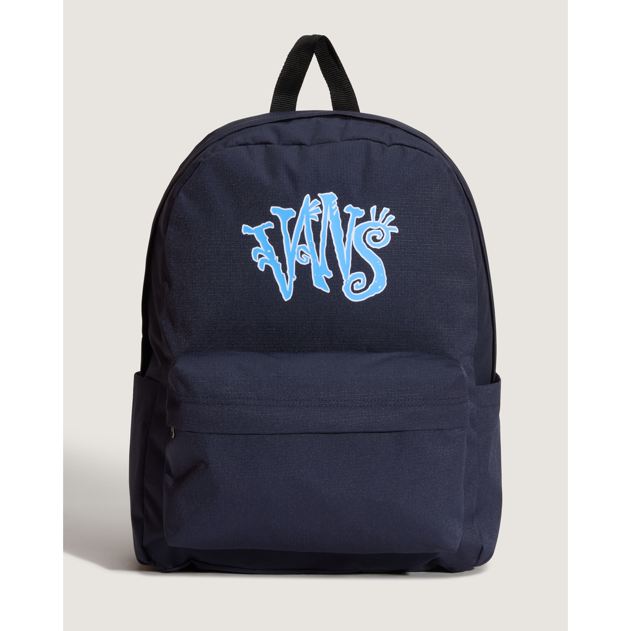 Mochila Vans Old Skool Parisian Night azul marino 22L VN000H4WJDU con bolsillo frontal y asa superior