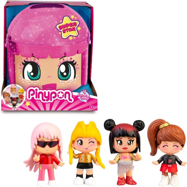 Juguete De Pinypon Super Star Edici n Limitada Con 4 Figuras juguete-de-pinypon-super-star-edici-n-limitada-con-4-figuras