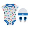 c911dff3-37e1-4802-b5f2-296594b71b1c Conjunto bebé Converse 3 piezas con body, gorro y patucos para 6-12 meses