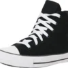 Converse Negras Caña Alta Niña2