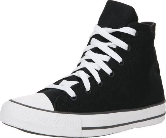 Converse Negras Caña Alta Niña2