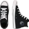 Converse Negras Caña Alta Niña3