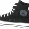 Converse Negras Caña Alta Niña4