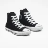 Converse Negras Caña Alta Niña5