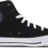 Converse Negras Caña Alta Niña9