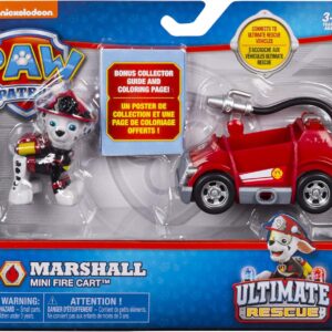 paw patrol marshall camion bomberos juguete niño con figura patrulla canina