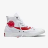 zapatillas converse coca cola mujer altas blancas chuck taylor edicion limitada
