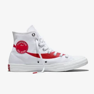 zapatillas converse coca cola mujer altas blancas chuck taylor edicion limitada