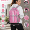 mochila adidas rosa mujer 18 litros portatil