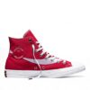Converse Chuck Taylor x Coca Cola rojas de lona, zapatillas altas edición limitada para mujer con estilo casual urbano