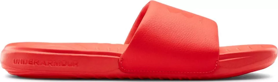 Chanclas Under Armour W Ansa Fix Slides 3023772-602 rojas para mujer, cómodas y ligeras para piscina, playa, ducha, gimnasio, vacaciones y verano.