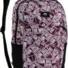 Mochila Vans Disorder granate vista tres cuartos