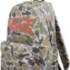 Mochila Vans Old Skool Grom VN000H56ZBF1 camuflaje verde loden 18L unisex junior con bolsillo frontal, compartimento principal y diseño urbano para colegio, instituto, universidad, viaje y uso diario.