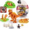 Smashers Dino Island Huevo Gigante Epic con dinosaurio naranja, huevo gigante, slime verde, arena, mini huevos Smashers, figura pirata, calavera dorada y mapa del tesoro. Juguete sorpresa de dinosaurios para construir, excavar y descubrir más de 25 sorpresas.