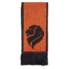 Bufanda Adidas Países Bajos Holanda Oficial FJ0994 Naranja Negra Bufanda oficial Adidas Países Bajos Holanda FJ0994 naranja y negra con el león de la selección neerlandesa