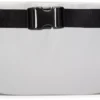Parte trasera de la riñonera Nike Tech Hip Pack con correa negra ajustable y cierre de hebilla