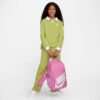 Mochila Nike rosa original de 20 litros con bolsillo frontal y estuche