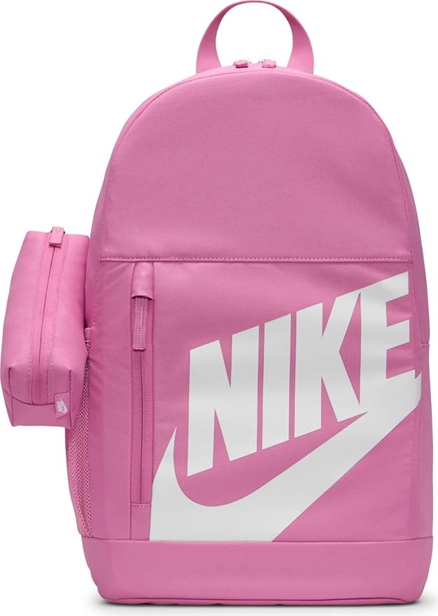 Mochila Nike Elemental rosa con estuche DR6084-646 de 20 litros para colegio instituto universidad y uso diario