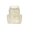 Mochila Nike Heritage Beige BA6150-104 vista frontal unisex grande con cierre de cordón y solapa