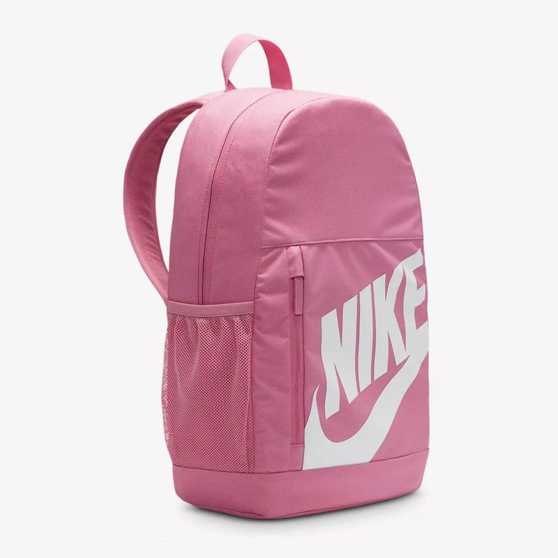 Vista frontal mochila Nike rosa Elemental Shoebox HJ4186-646