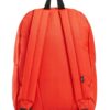 Mochila Vans Old Skool Drop V naranja trasera Parte trasera de la mochila Vans Old Skool Drop V naranja con correas acolchadas, asa superior negra y diseño unisex.