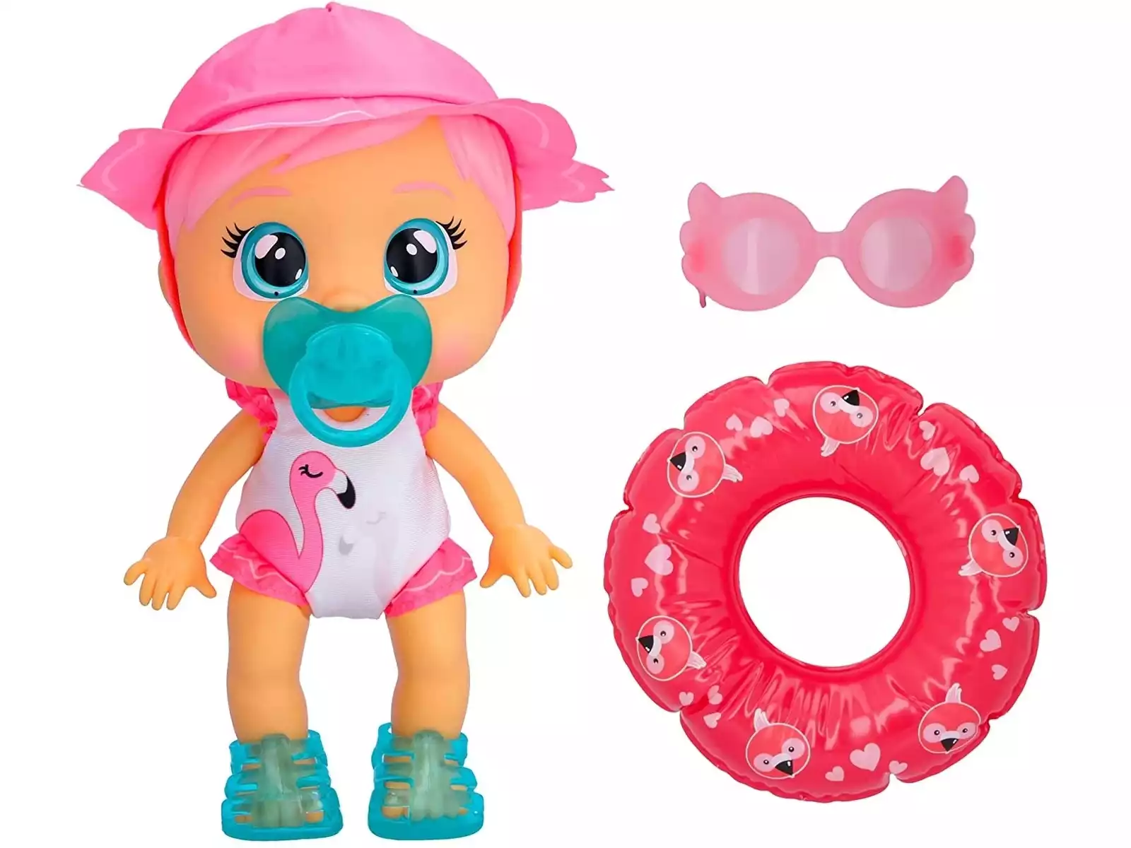 Bebés Llorones Fancy 26 cm con accesorios de playa
