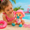 Muñeca Bebés Llorones Fun N'Sun Fancy con flotador, gafas y accesorios de playa