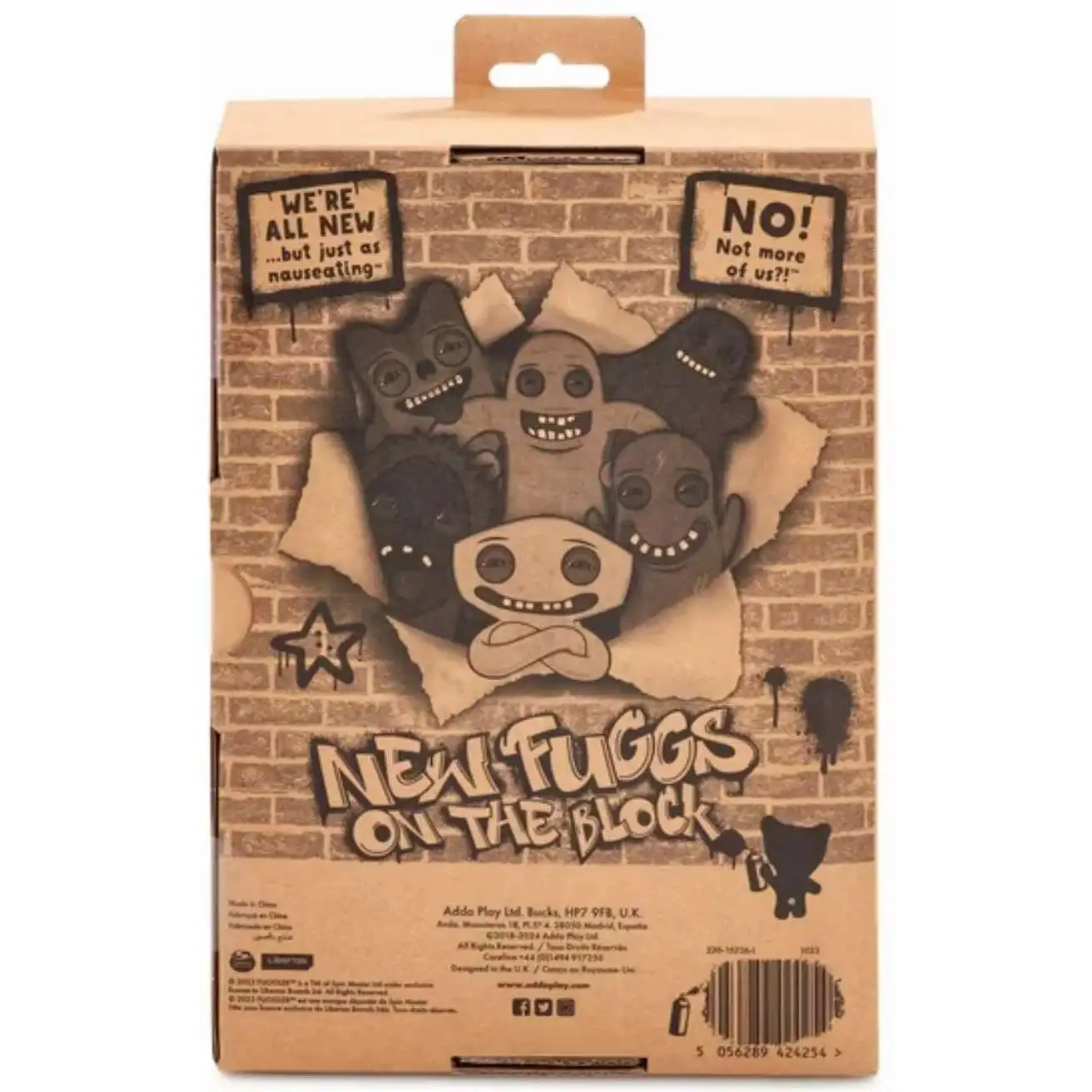 Parte trasera caja Fuggler Cod Father New Fuggs on the Block