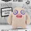 Mr Needles – Fuggler New Fuggs on the Block Fuggler New Fuggs on the Block Mr Needles peluche monstruo crema