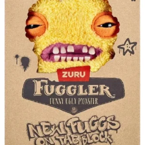 Fuggler Sir Nubbynuts amarillo ZURU New Fuggs on the Block peluche monstruo