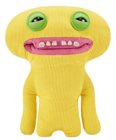 Peluche monstruo Fuggler Smiley O'Riley amarillo de aproximadamente 22 cm