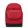 Interior abierto de mochila Nike Brasilia 9.5 roja de 24 litros