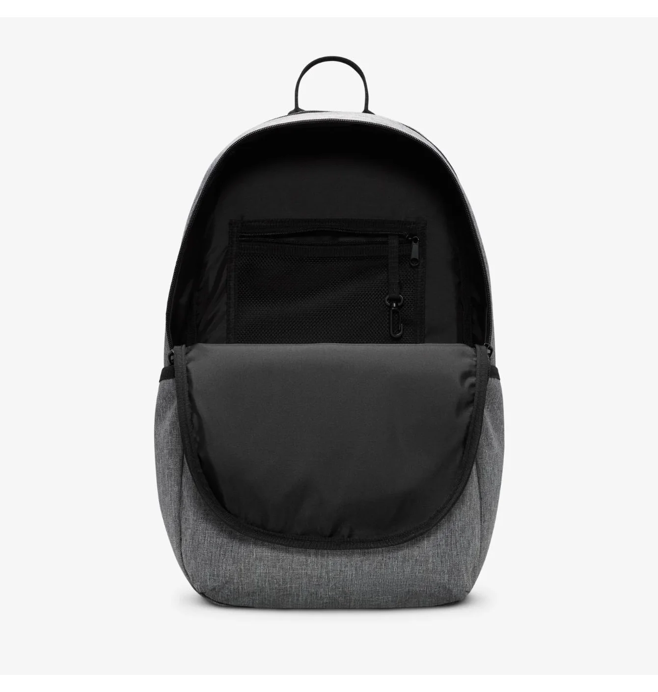 Jordan HBR Eco Backpack gris interior y bolsillos