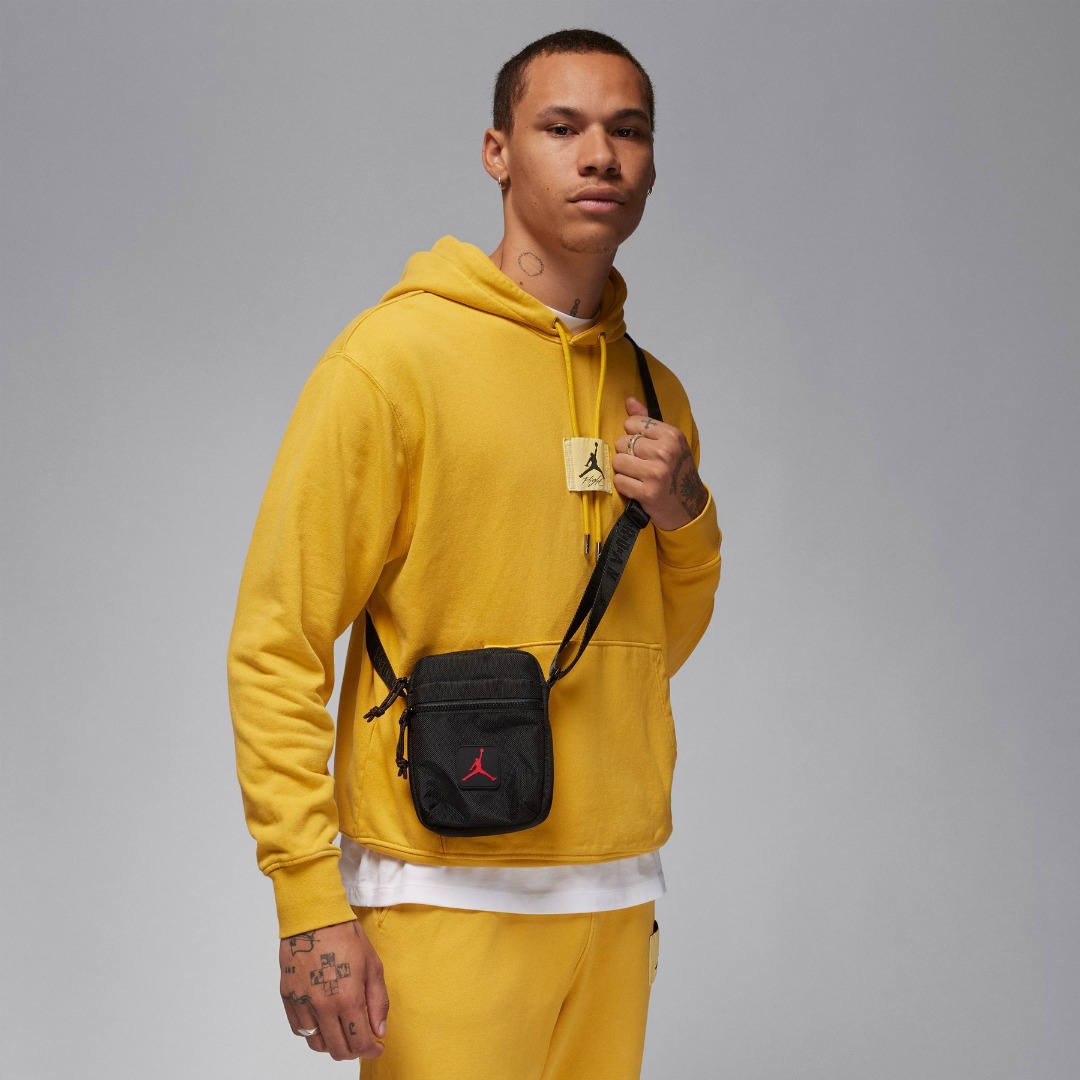Bolso bandolera Jordan negro Rise Festival MA0892-023 para hombre