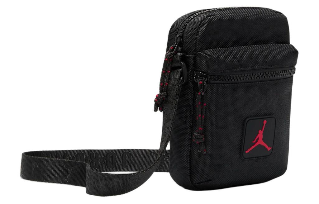 Bolso Jordan Rise Festival negro vista posterior