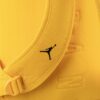 Tirante acolchado mochila Jordan amarilla con logo Jumpman negro