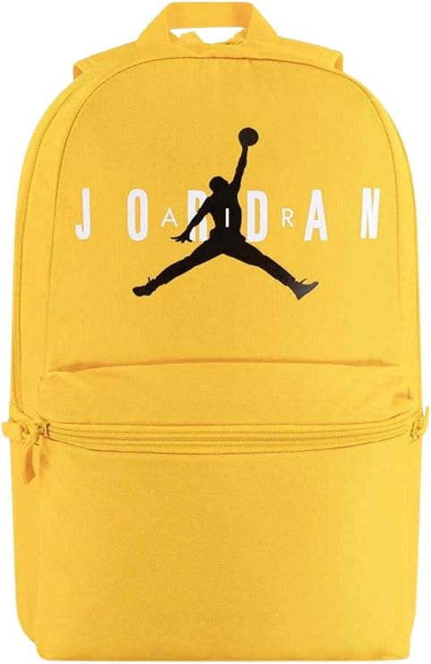 Mochila Jordan amarilla Eco Daypack 9A0833-Y3E vista frontal