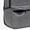 Bolsillo frontal con cremallera mochila Jordan gris
