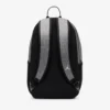 Parte trasera mochila Jordan gris con tirantes ajustables