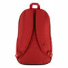 Parte trasera mochila Jordan roja con tirantes acolchados ajustables