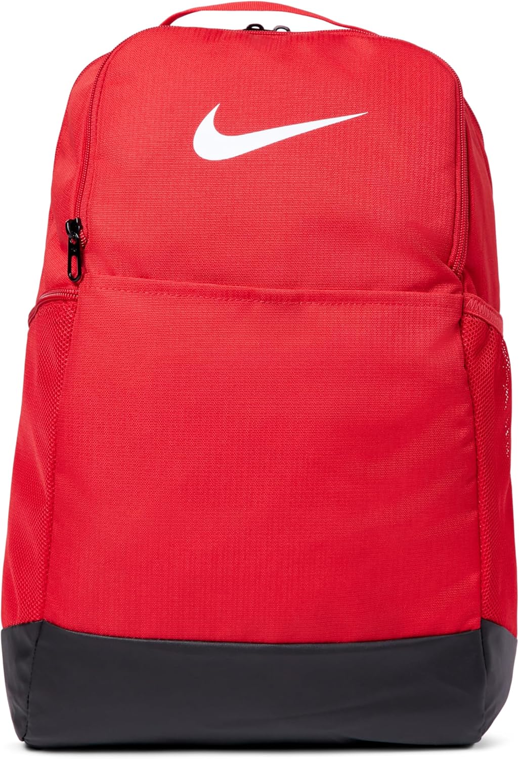 Mochila Nike Brasilia 9.5 24L roja DH7709-657 vista frontal