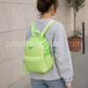 Mochila Nike Brasilia JDI Mini Verde 11L para Mujer Mujer con mochila Nike Brasilia JDI Mini verde 11L DR6091-360