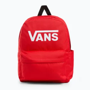Mochila Vans Old Skool Print roja 22L unisex VN000H50IZQ1