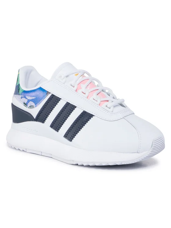 ADIDAS - Adidas SL Andridge W FX8105 Mujer Blanco Floral Talla 37 1/3 - Imagen 2