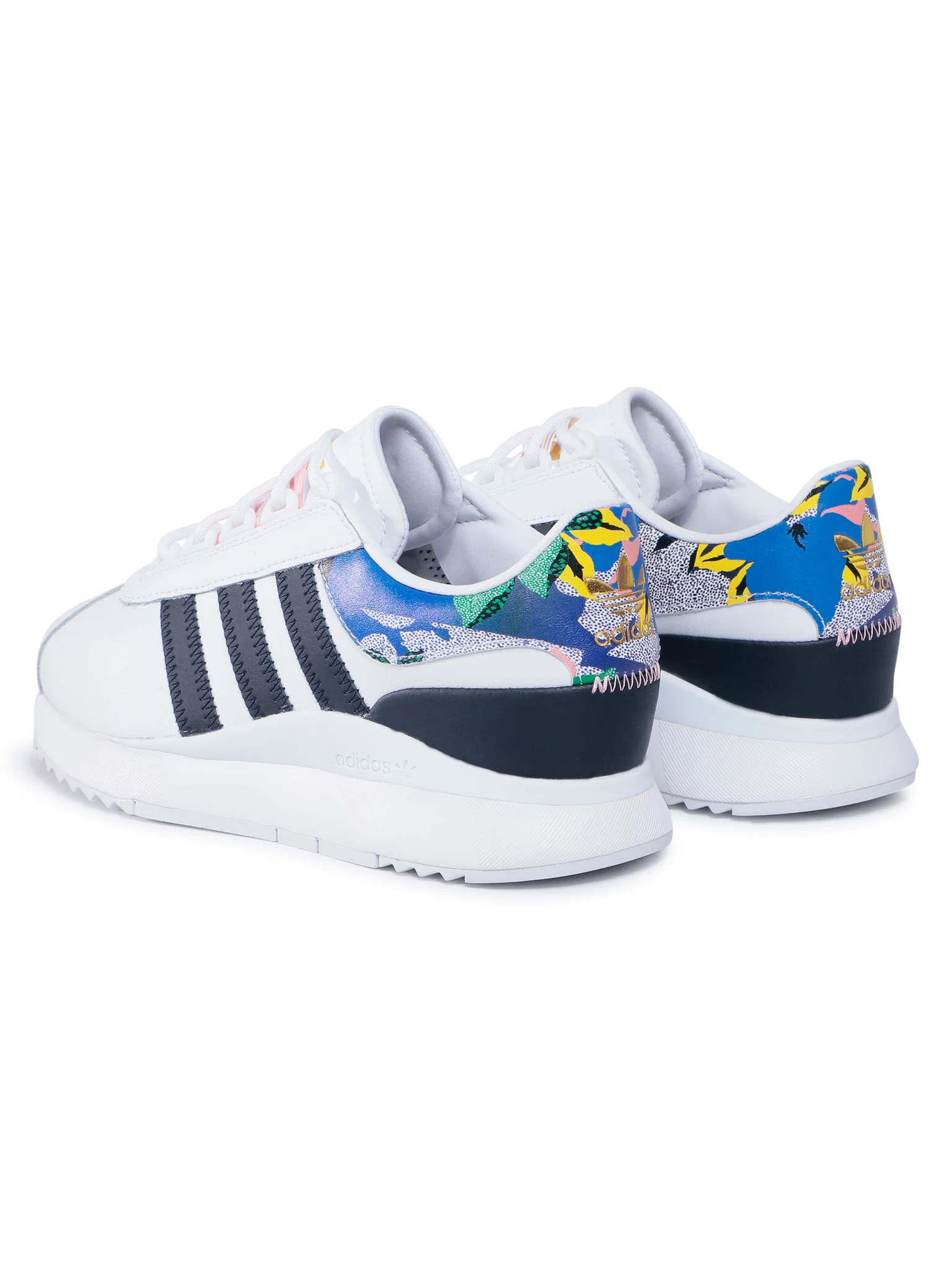 ADIDAS - Adidas SL Andridge W FX8105 Mujer Blanco Floral Talla 37 1/3 - Imagen 3