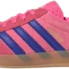 Zapatillas adidas Gazelle Indoor rosas mujer vista lateral
