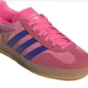 adidas Gazelle Indoor rosa mujer vista superior con cordones