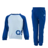 ADIDAS - Chándal Bebé I Lin Jogg FL Azul Blanco Talla 62 0-3 Meses