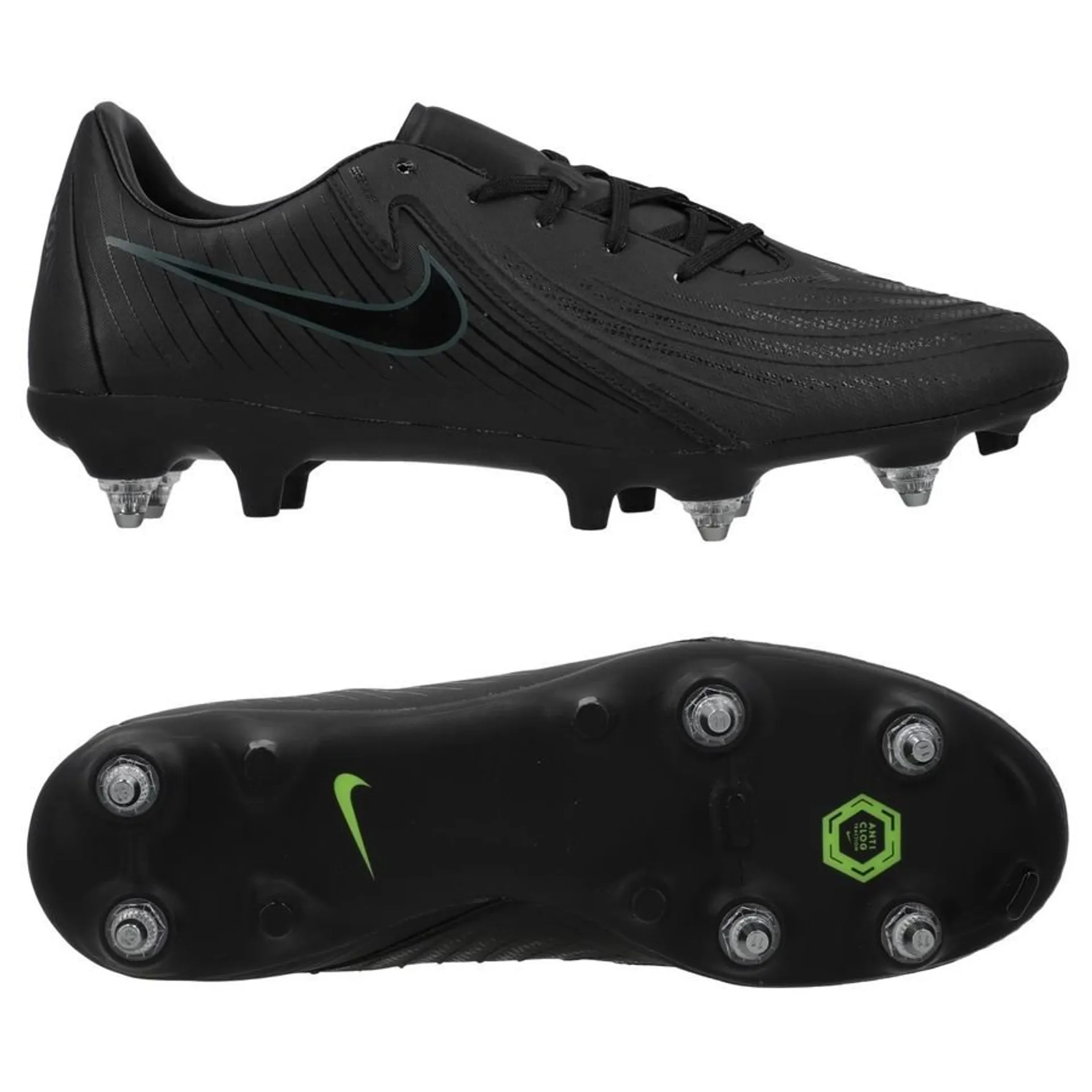 NIKE – Phantom GX II Academy SG-Pro AC FJ2549-002 Botas Fútbol Hombre Negras - Imagen 15